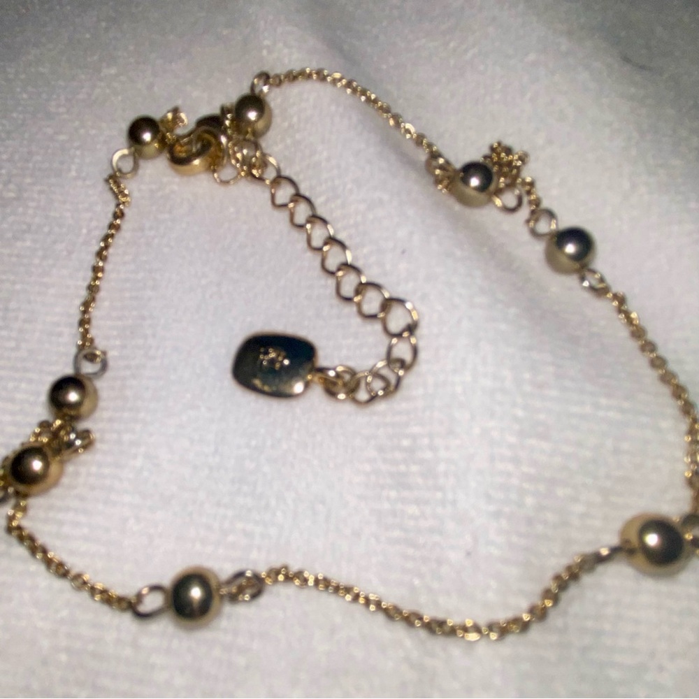 Ralph Lauren Double RL Gold  necklace  with Minimalist Design